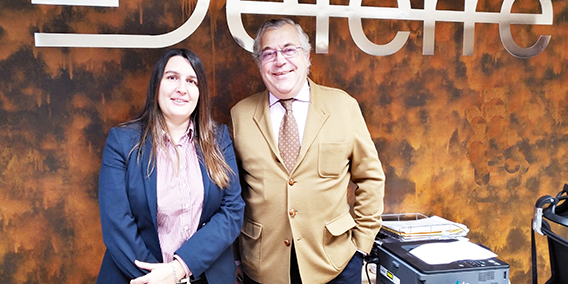 Anna Calduch, Presidenta de E-Consulting/Grupo ADADE, visita a los despachos de Valladolid y Pamplona | Sala de prensa Grupo Asesor ADADE y E-Consulting Global Group